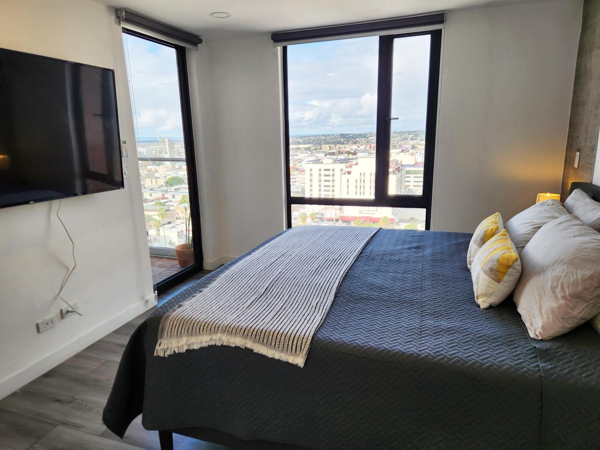 Downtown Apartment With Balcony City View, Gym & Lounge Tijuana Exterior photo